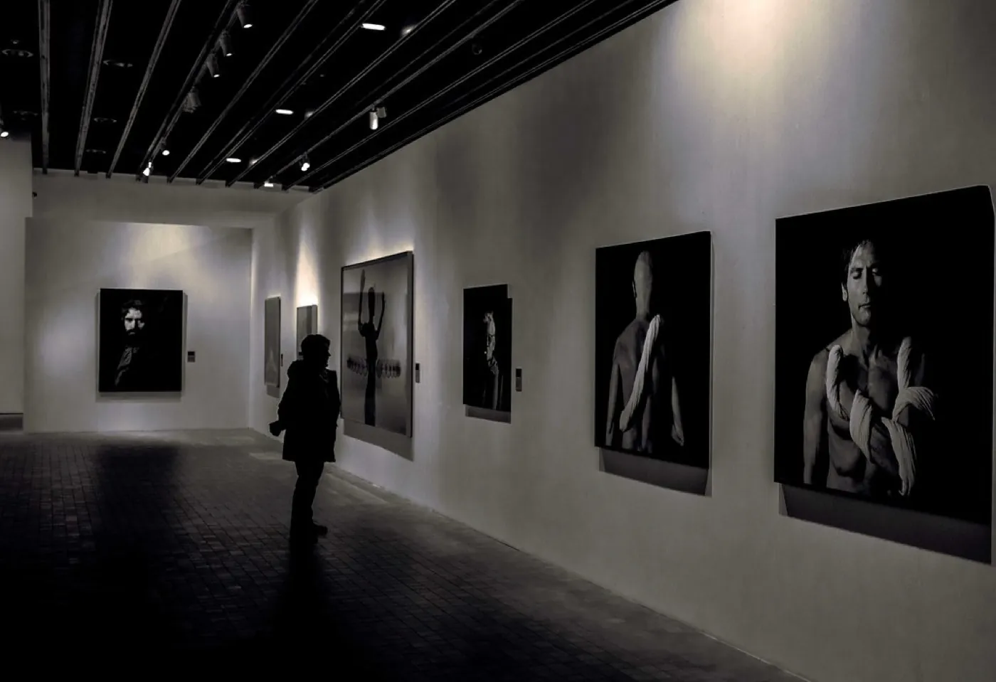 Esposizione fotografica in bianco e nero